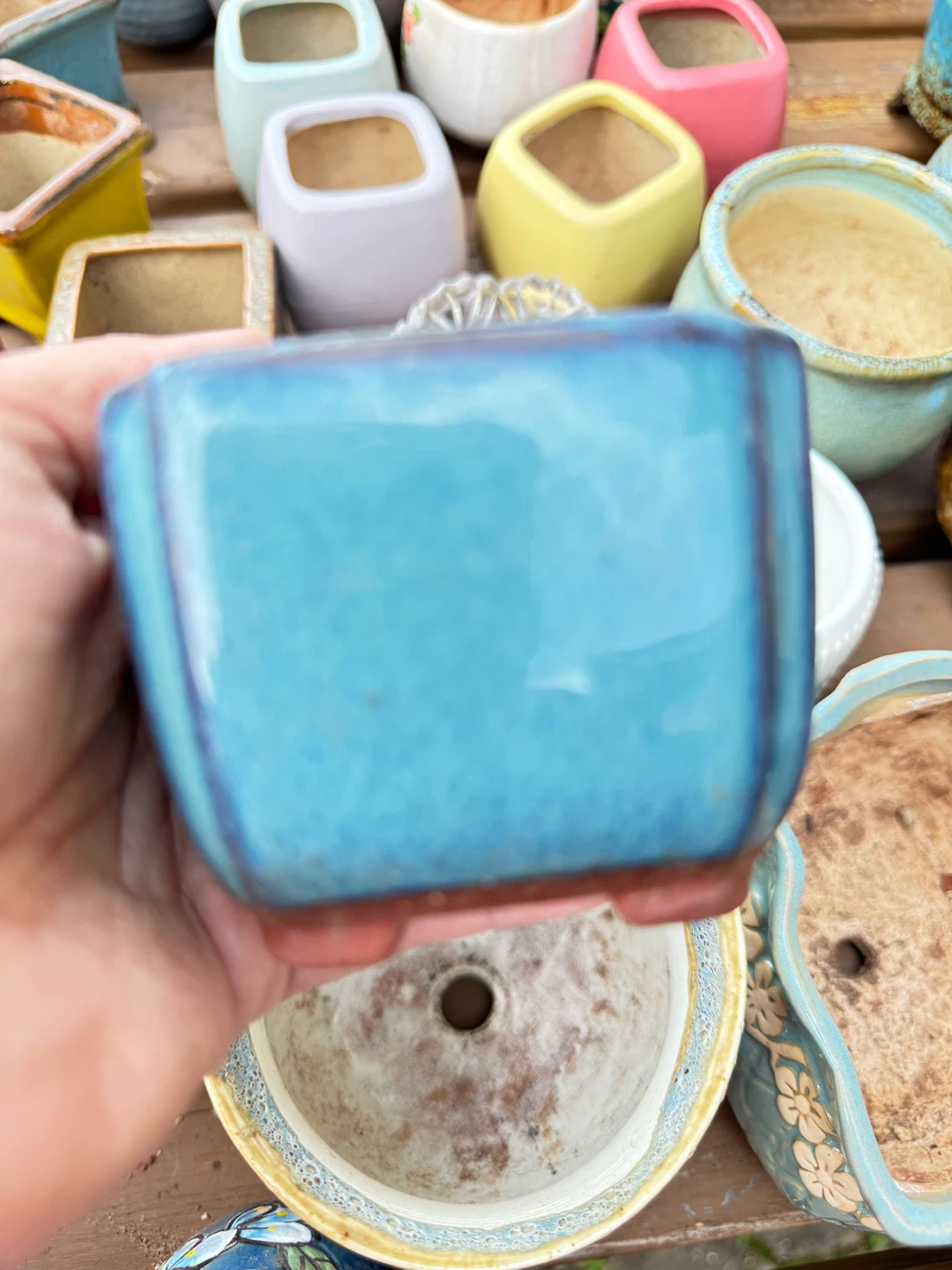 Assorted Ceramic Planters $1 each - photo 3