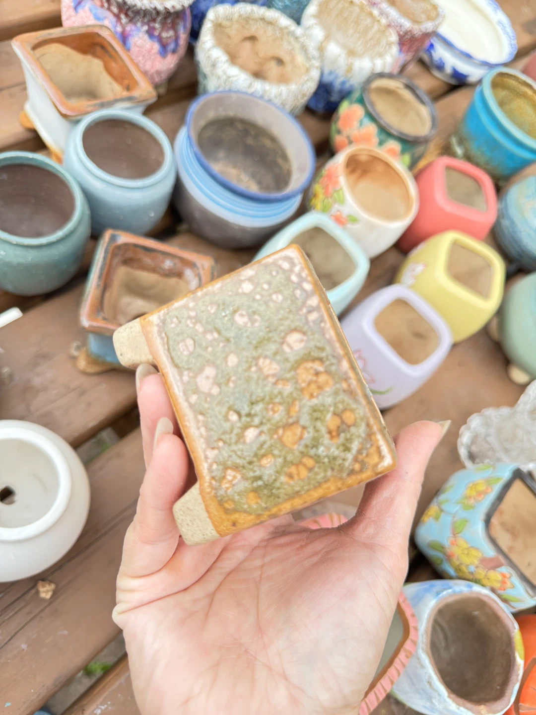 Assorted Ceramic Planters $1 each - photo 5