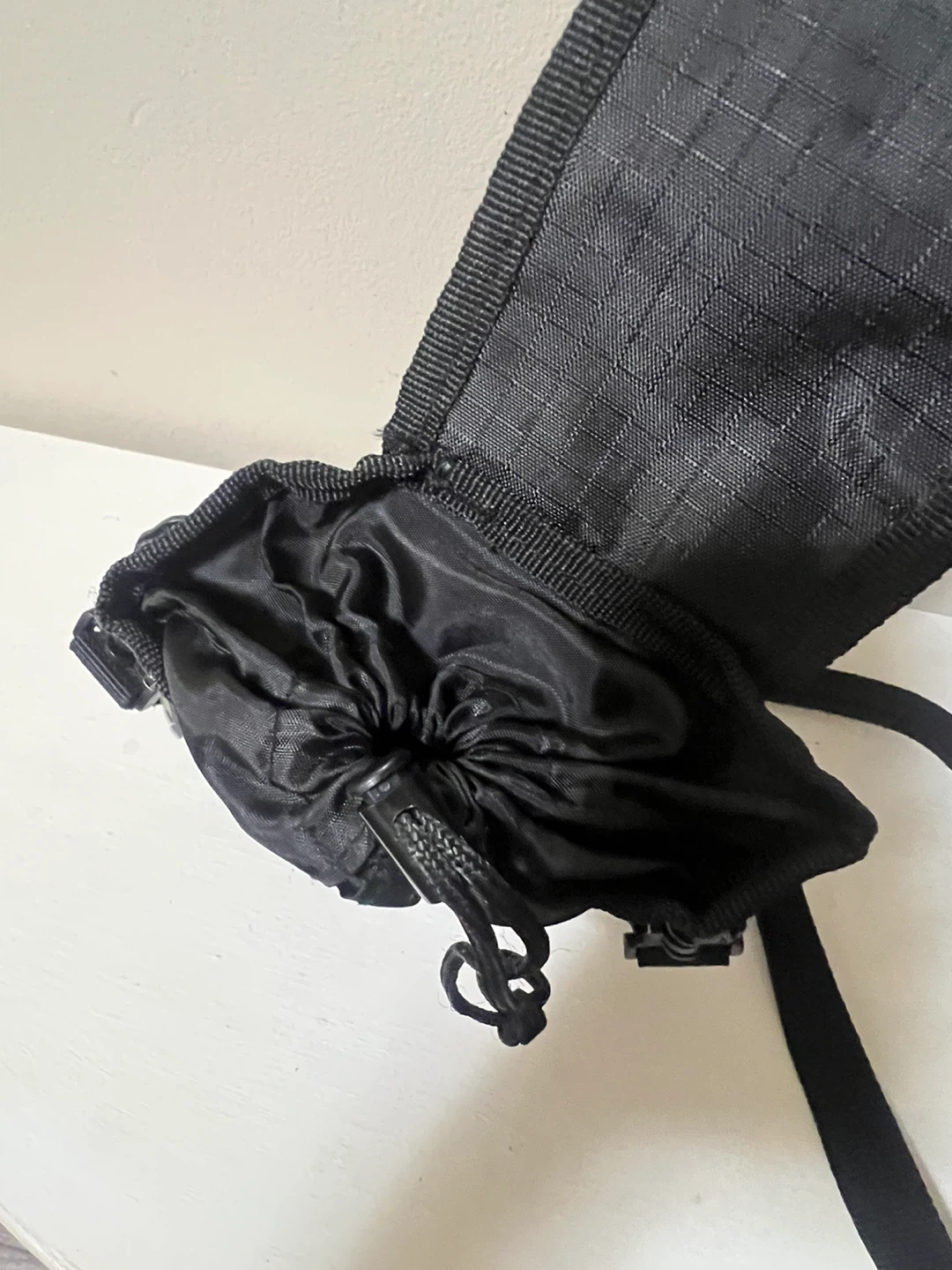Buxton Black Small Shoulder Pouch Bag - photo 2