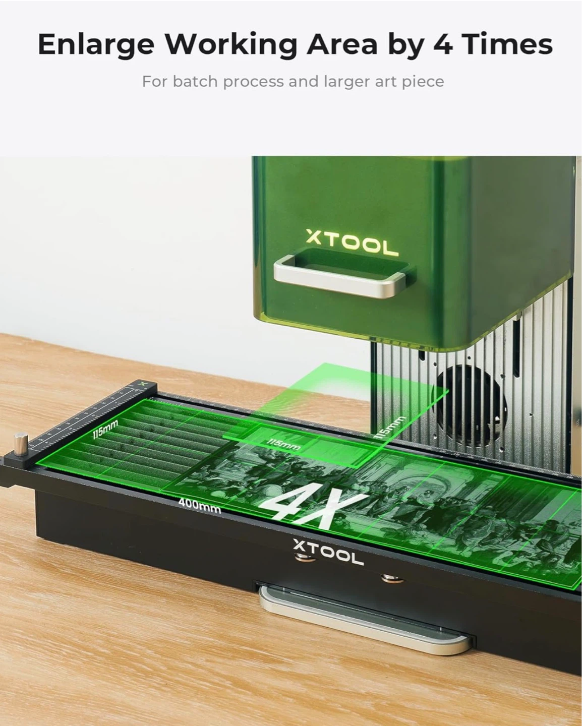 xTool F1 2-in-1 Dual Laser Engraver combo - photo 3