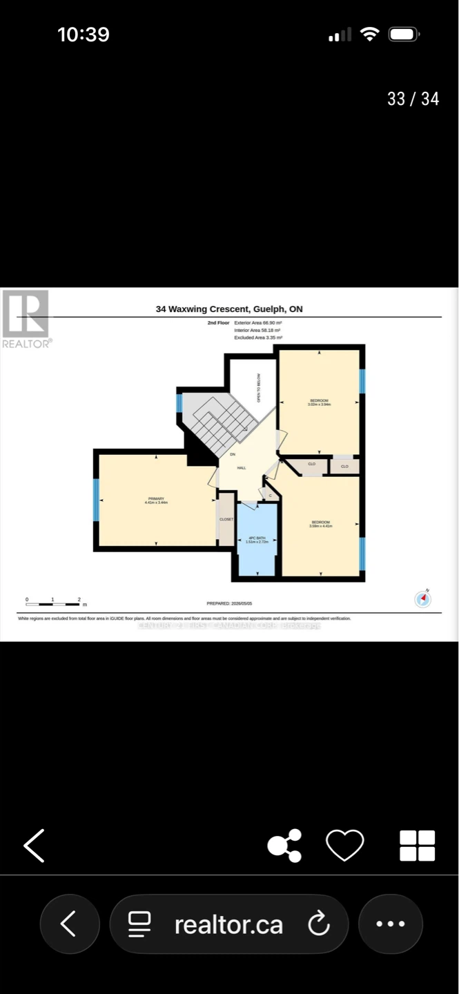 34 Waxwing Crescent Guelph ON Floor Plan - photo 4
