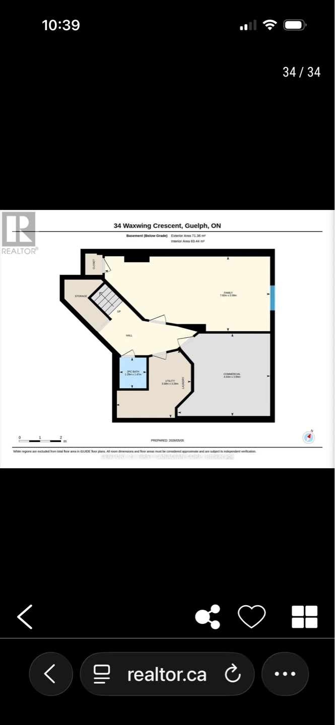 34 Waxwing Crescent Guelph ON Floor Plan - photo 3