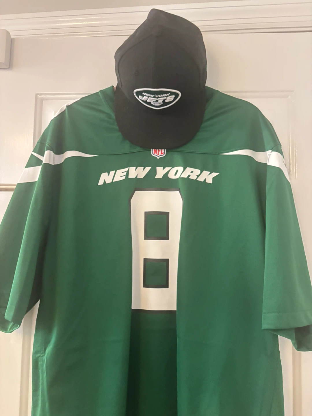 Nike New York Jets Aaron Rodgers #8 NFL Jersey XXL - photo 4