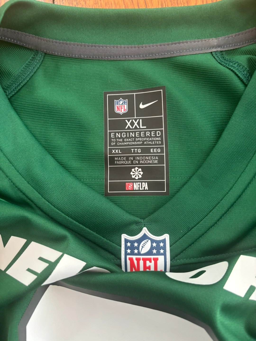 Nike New York Jets Aaron Rodgers #8 NFL Jersey XXL - photo 5