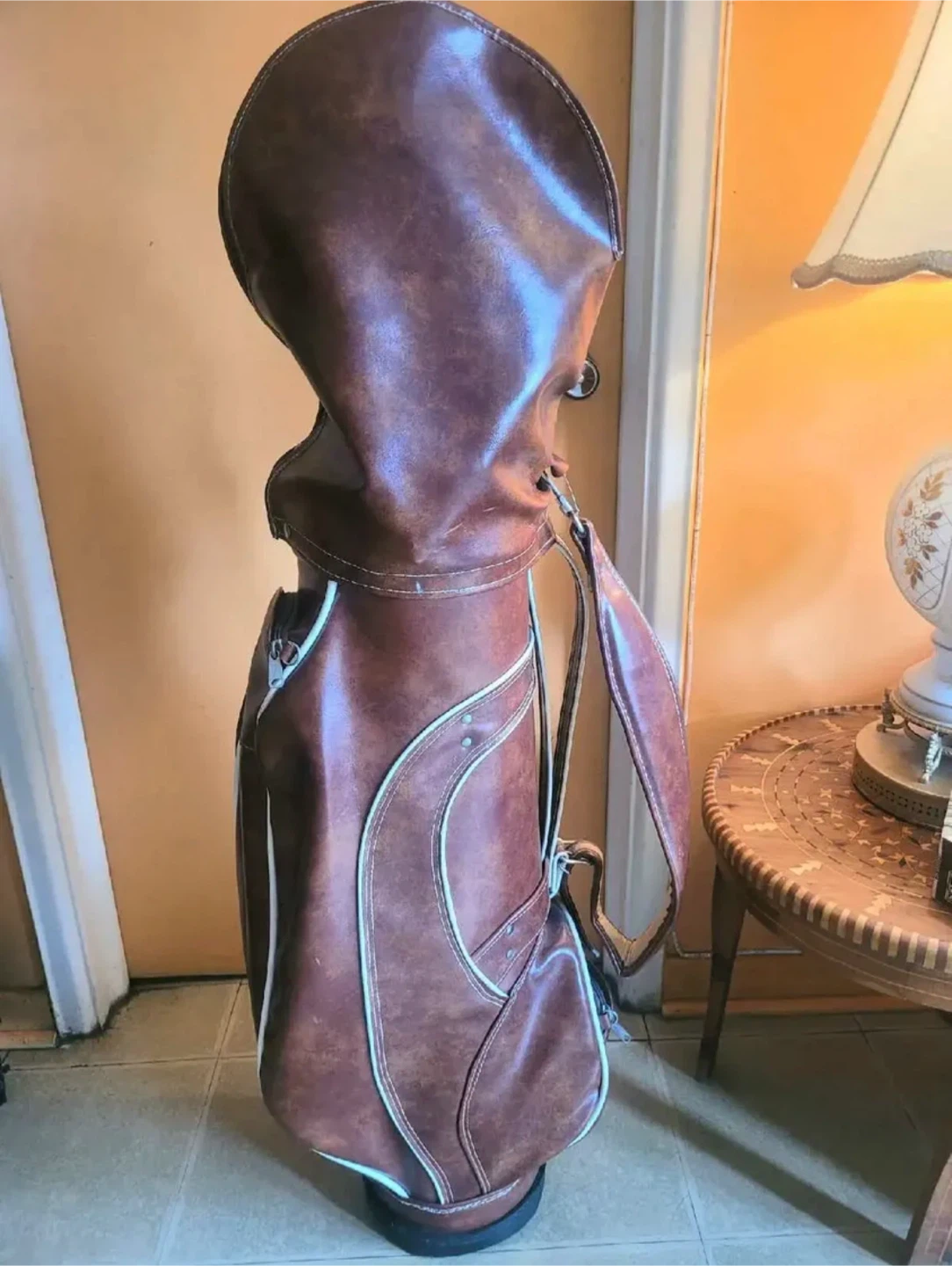 ⛳️ Sac de Golf Vintage en cuir classique🏌️‍♂️☀️ - photo 2
