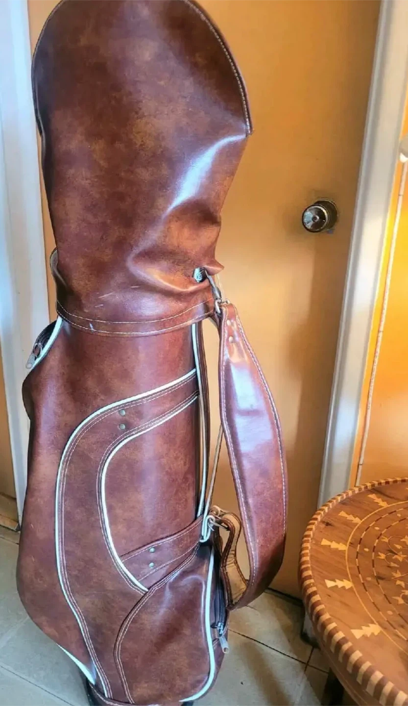⛳️ Sac de Golf Vintage en cuir classique🏌️‍♂️☀️ - photo 4