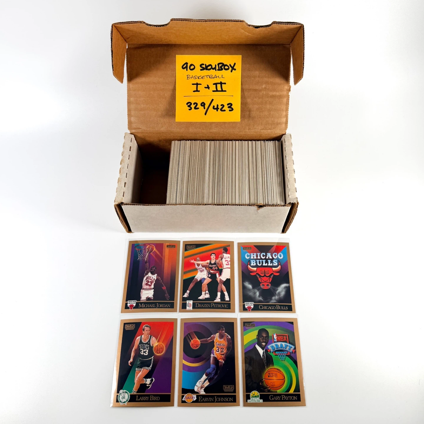 1990 Skybox Basketball Series 1&2 329/423 Cards