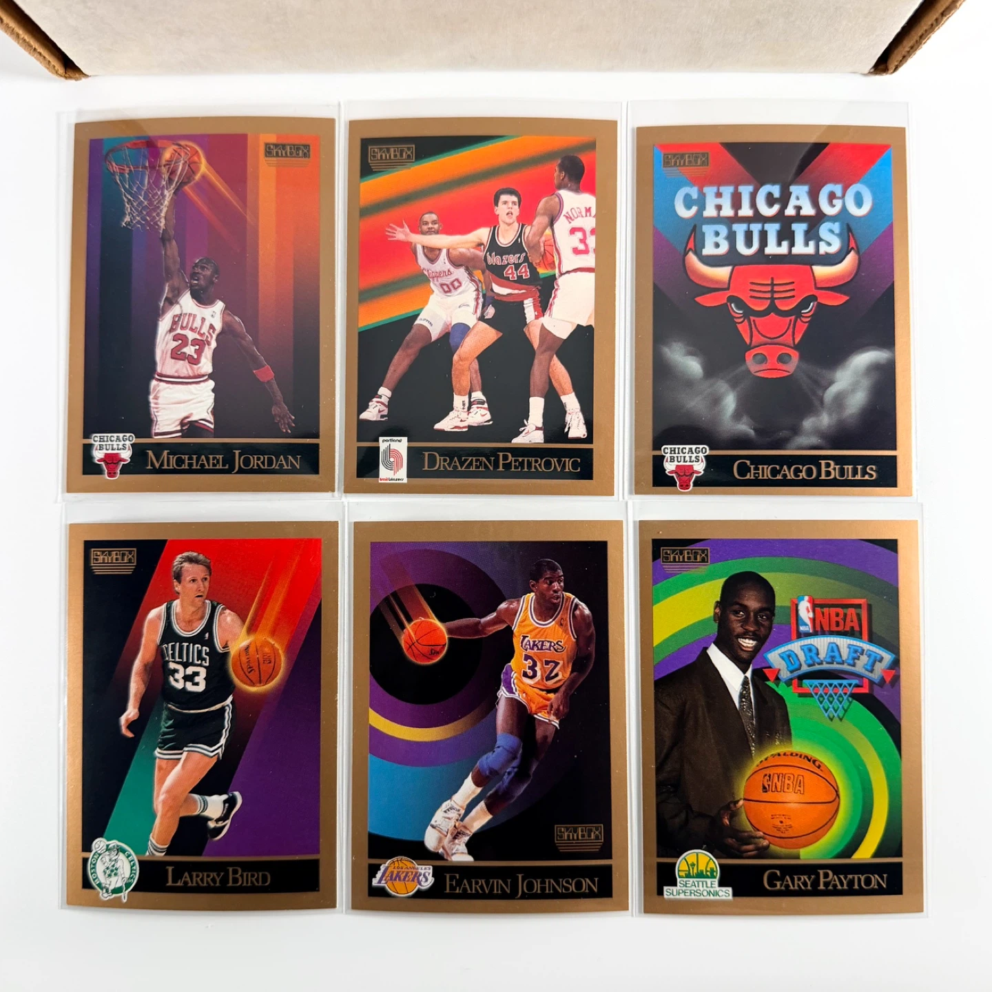 1990 Skybox Basketball Series 1&2 329/423 Cards - photo 3