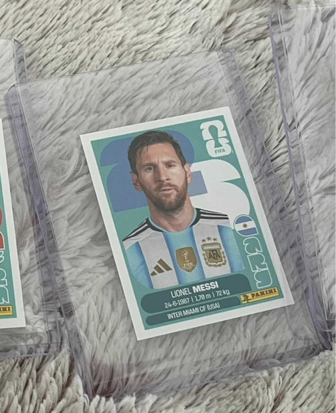 Lionel Messi Panini FIFA World Cup 2026 Sticker