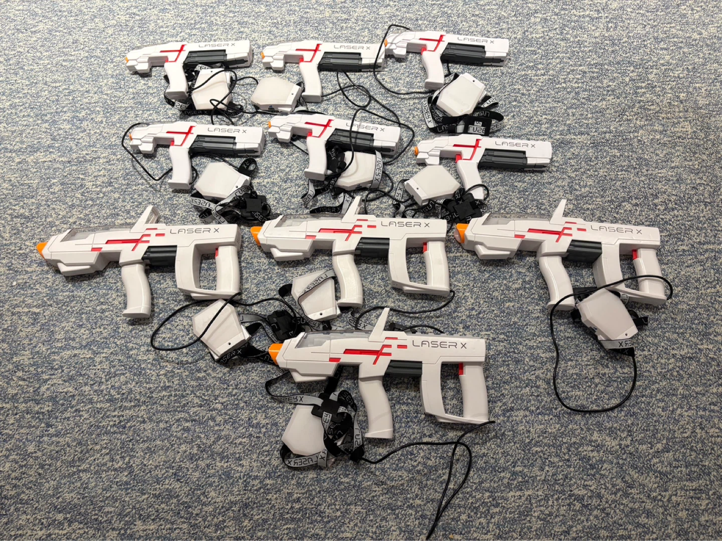 Laser X Blasters Set - 10 blasters
