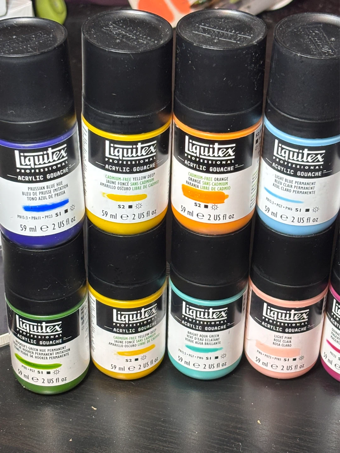 Liquitex Professional Acrylic 16 colour Gouache Set - photo 2