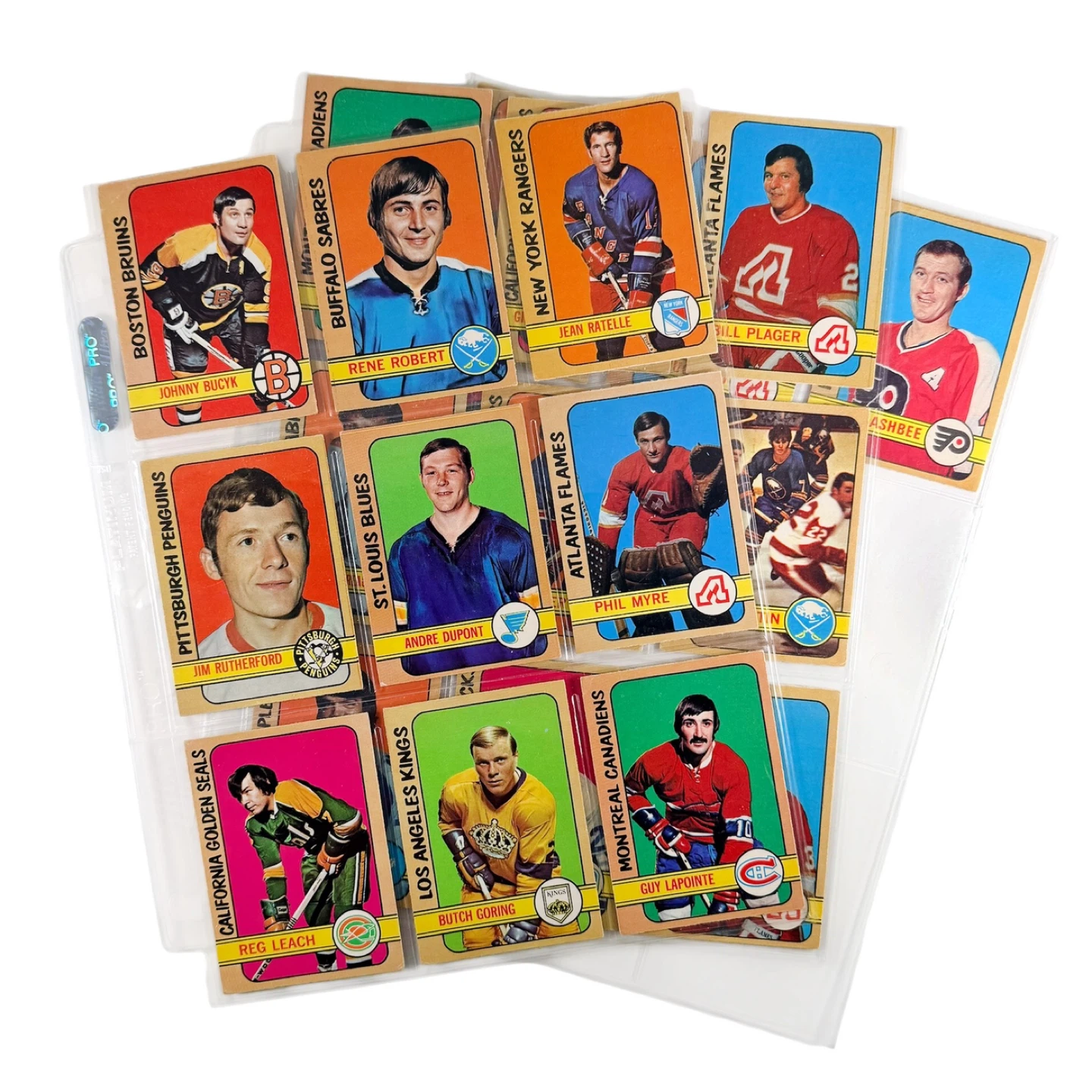22x 1972 OPC Hockey Cards