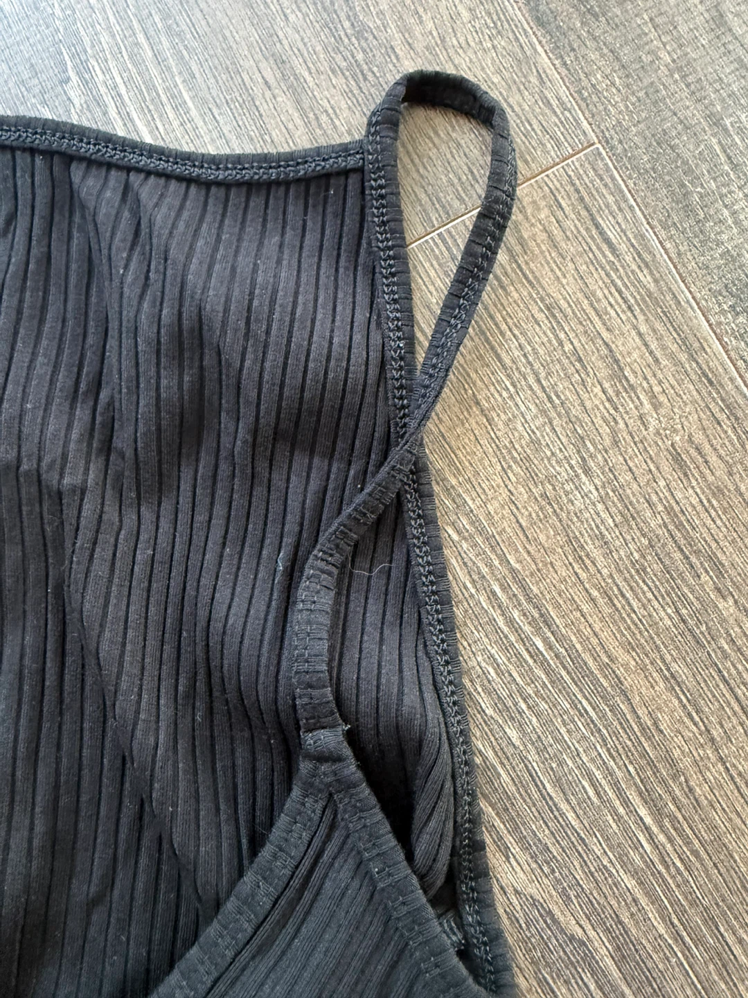Aritzia Wilfred Black Ribbed Bodysuit - XS - photo 5