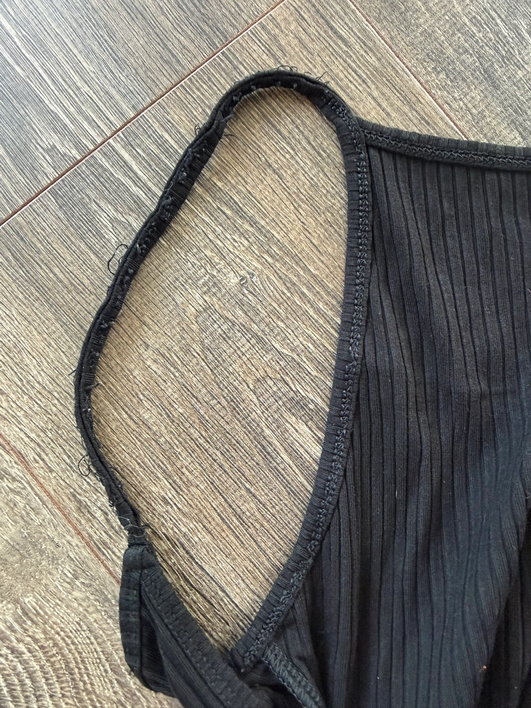 Aritzia Wilfred Black Ribbed Bodysuit - XS - photo 4