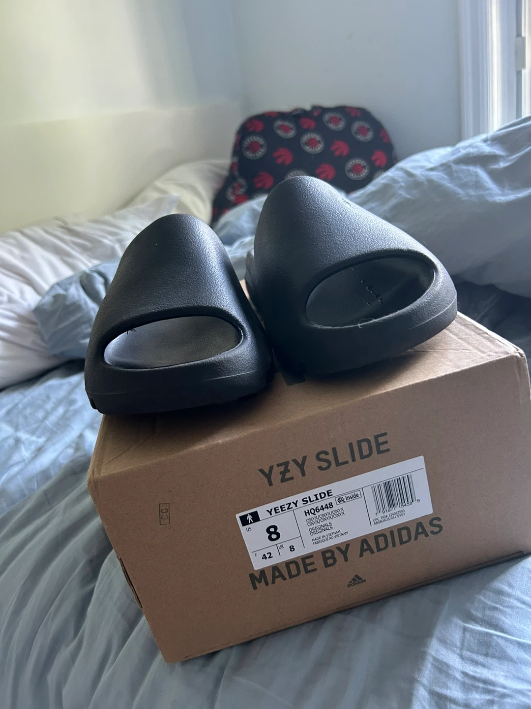 Adidas Yeezy Slide HQ6448 Black Size 8