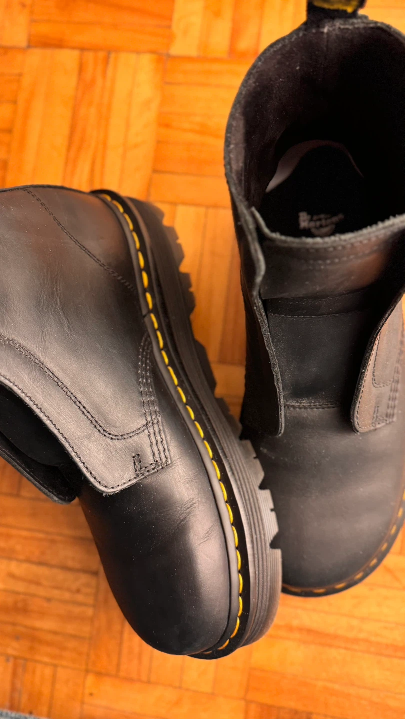 Dr. Martens Black Leather Boots