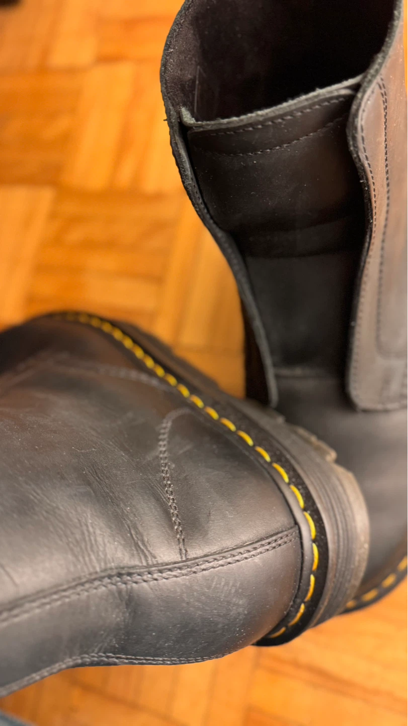 Dr. Martens Black Leather Boots - photo 2
