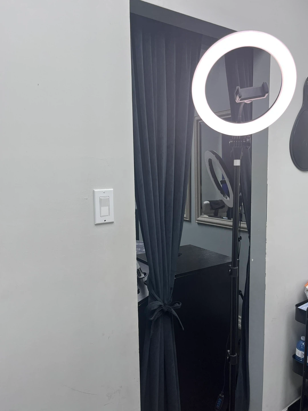 Ring Light with Phone Holder