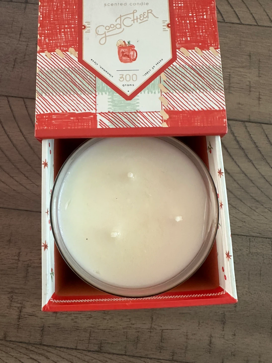 New Good Cheer Merry Music Box Scented Candle - photo 3