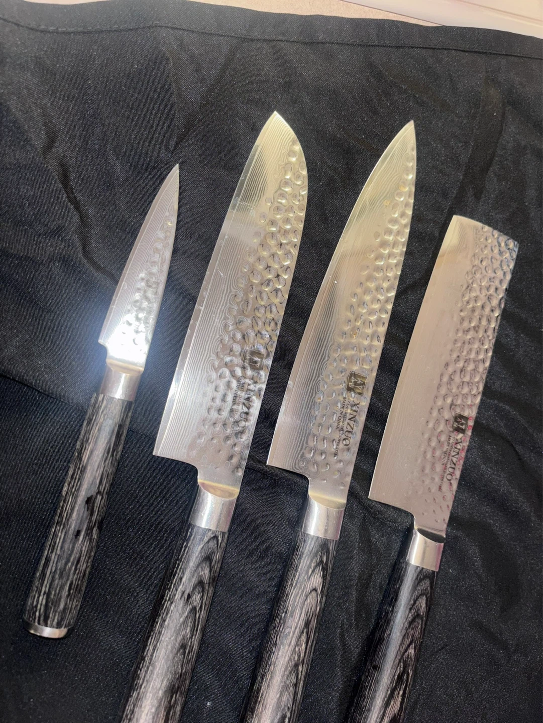 XINZUO Damascus Steel Kitchen Knife Set