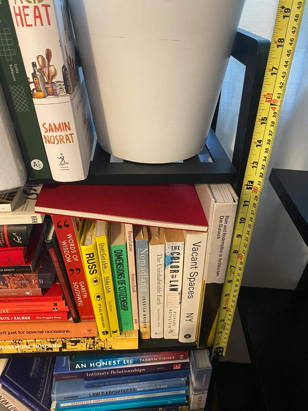 Black Bamboo Bookshelf - photo 5