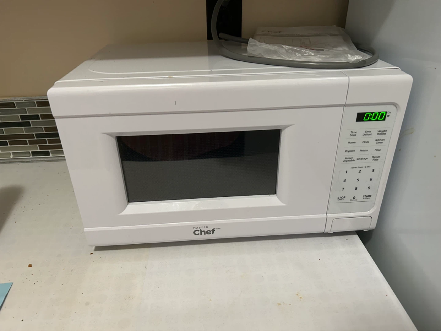 Master Chef White Microwave - photo 2