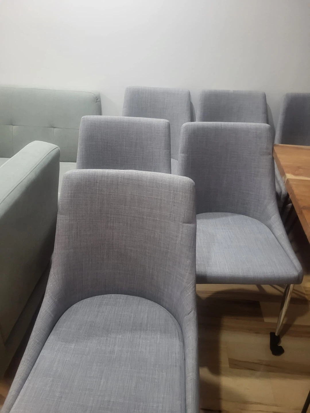 Structube 8 gray Dining Chair - photo 3