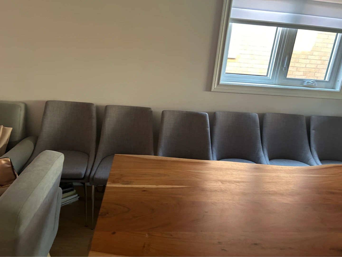 Structube 8 gray Dining Chair