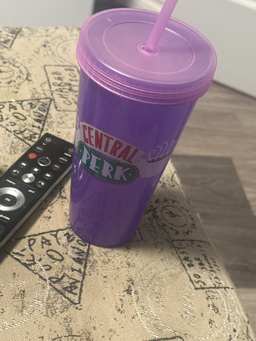 Friends Central Perk Purple Tumbler and friends mug