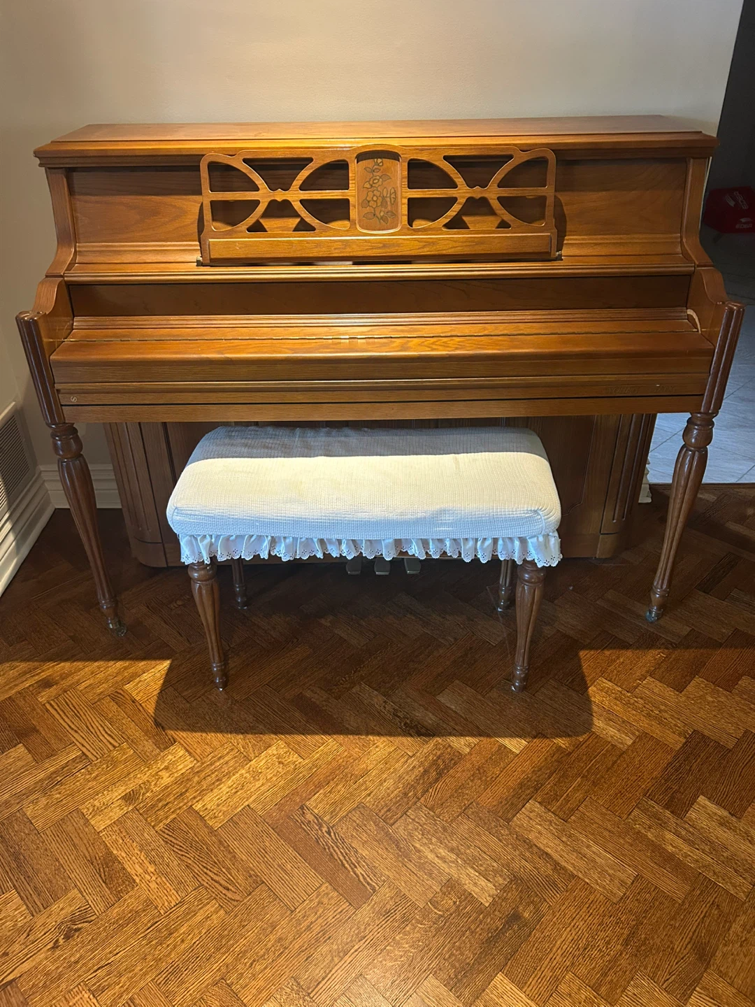 Young Chang Upright Piano with Bench