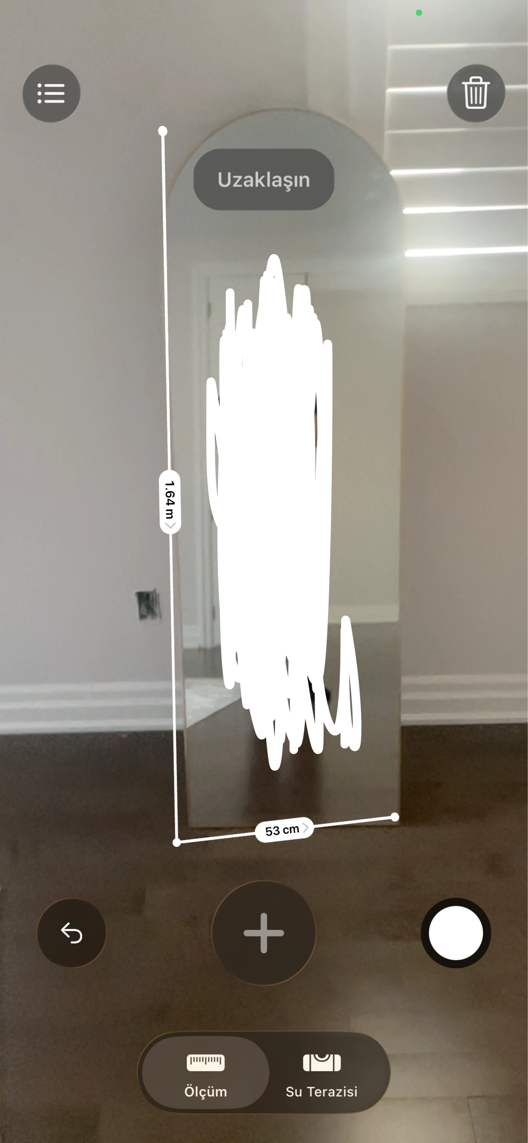 Arched Floor Mirror with Gold Frame - photo 4