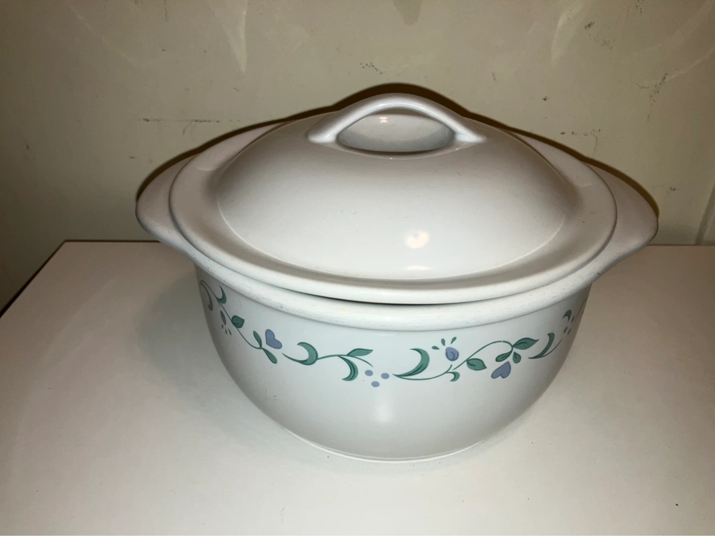 Corelle Coordinates Stoneware Casserole Dish with Lid