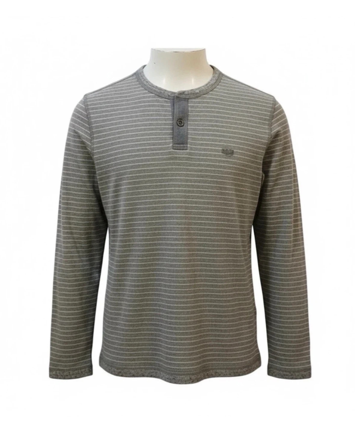 Tommy Bahama Shirt Mens Large Gray With Stripes Reversible - photo 2