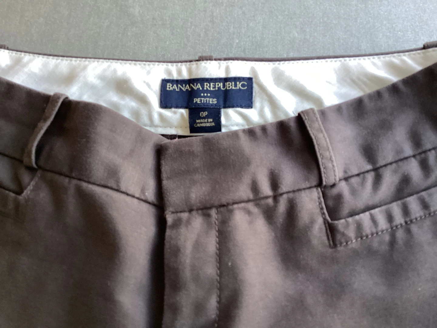 BANANA REPUBLIC COTTON PANT - photo 2