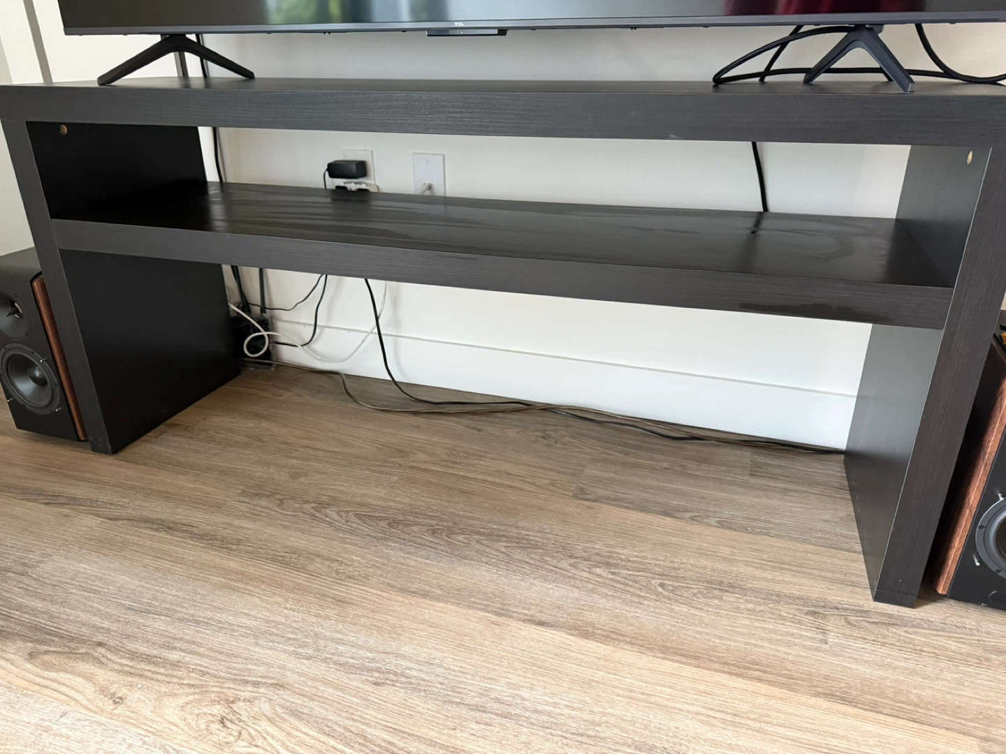 Console Table Black-Brown 55 1/8" x 15 3/8" x 15" - photo 5