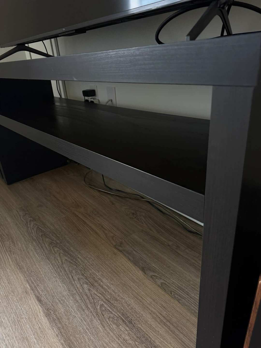 Console Table Black-Brown 55 1/8" x 15 3/8" x 15" - photo 3