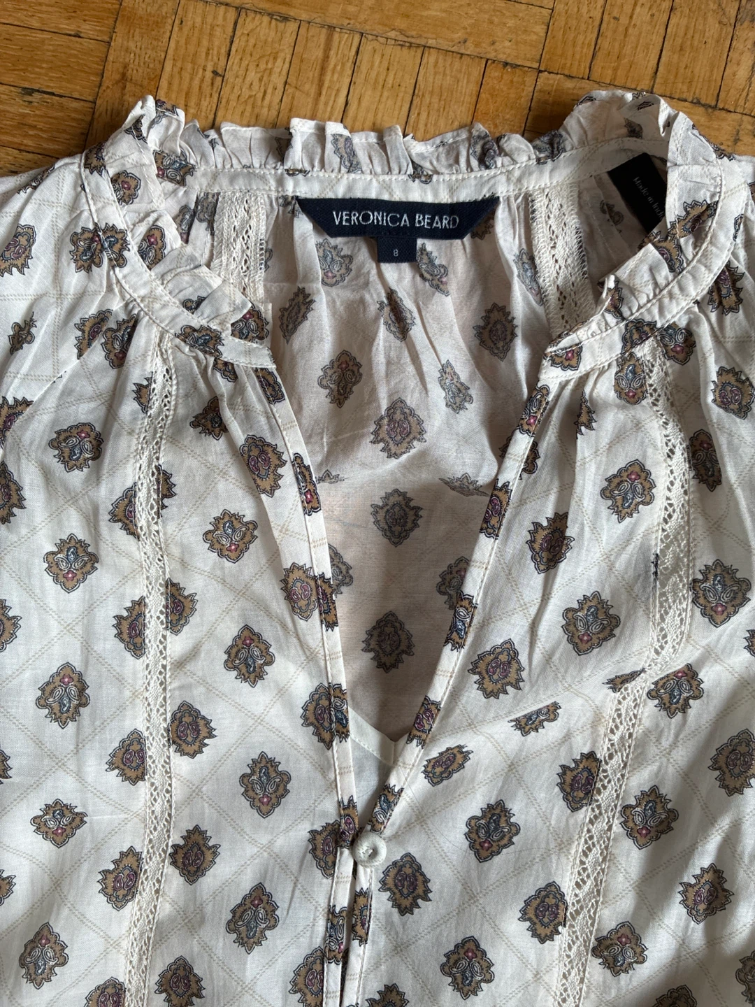 Veronica beard summer dress size 8 - photo 2