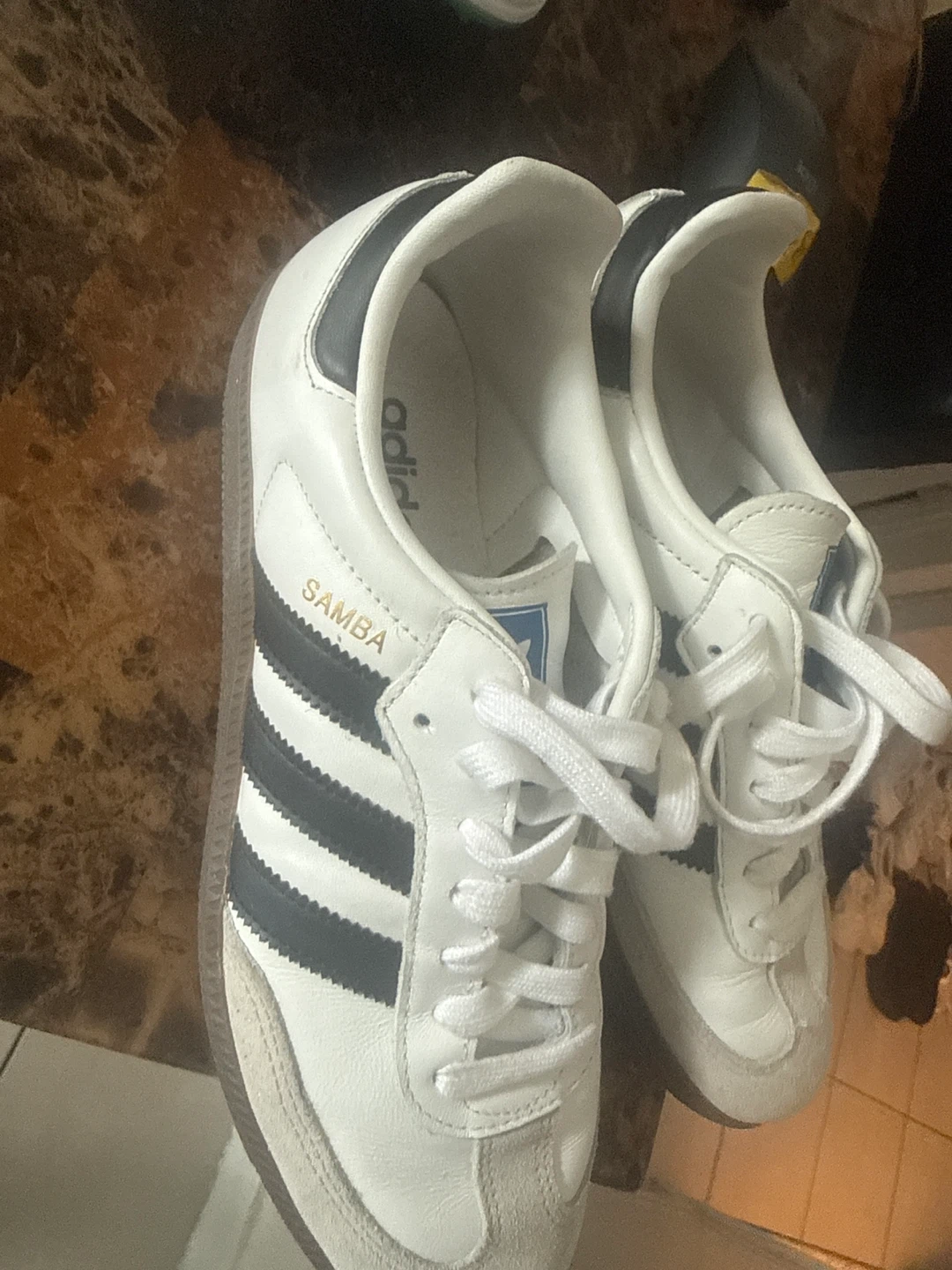 Adidas Samba Classic Shoes - White/Black