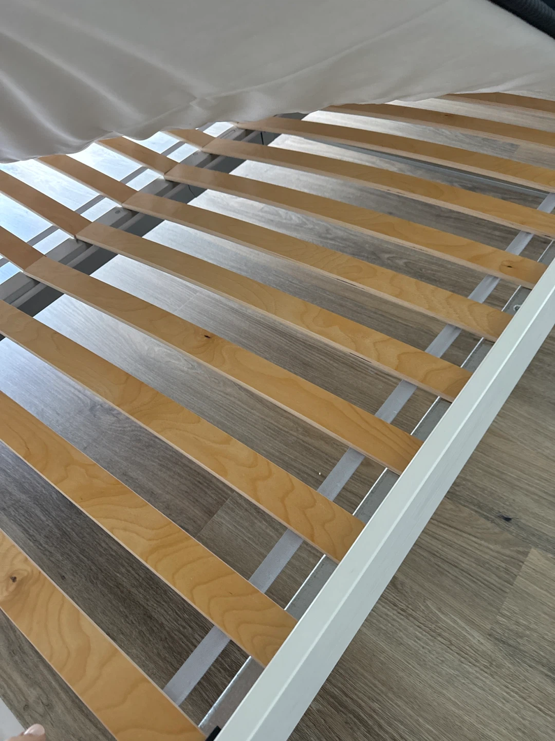 Queen Bed Frame with slatted bed base - photo 5