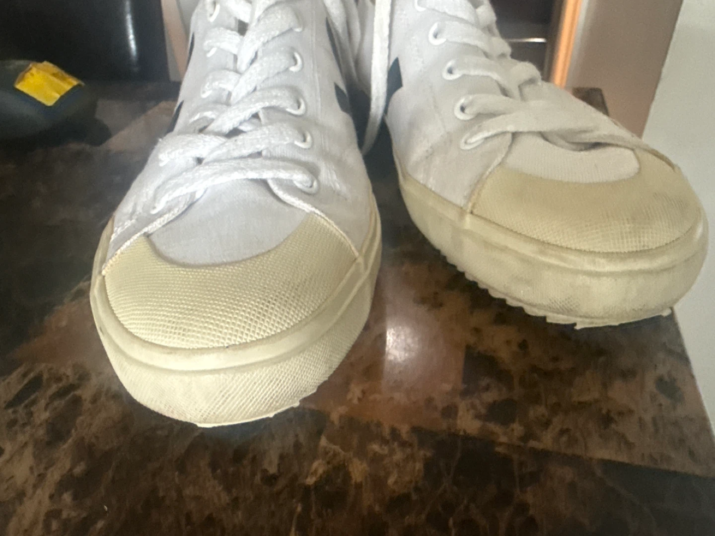 Veja White Canvas Sneakers - photo 4