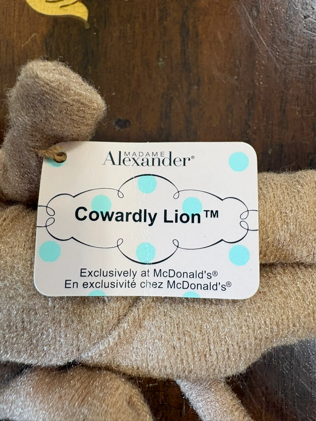 Madame Alexander Cowardly Lion Doll - photo 3