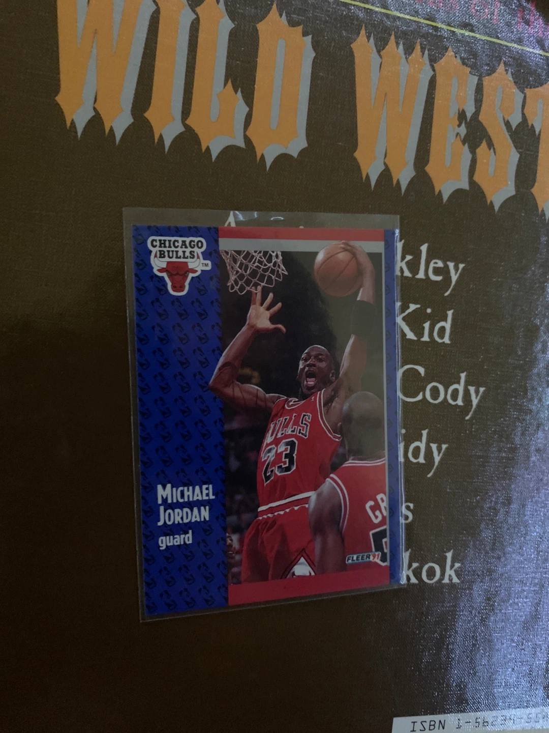 Fleer Michael Jordan Chicago Bulls Basketball Card - photo 5