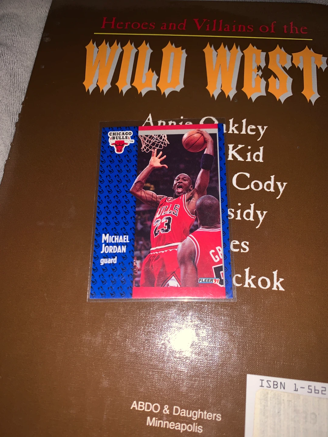 Fleer Michael Jordan Chicago Bulls Basketball Card