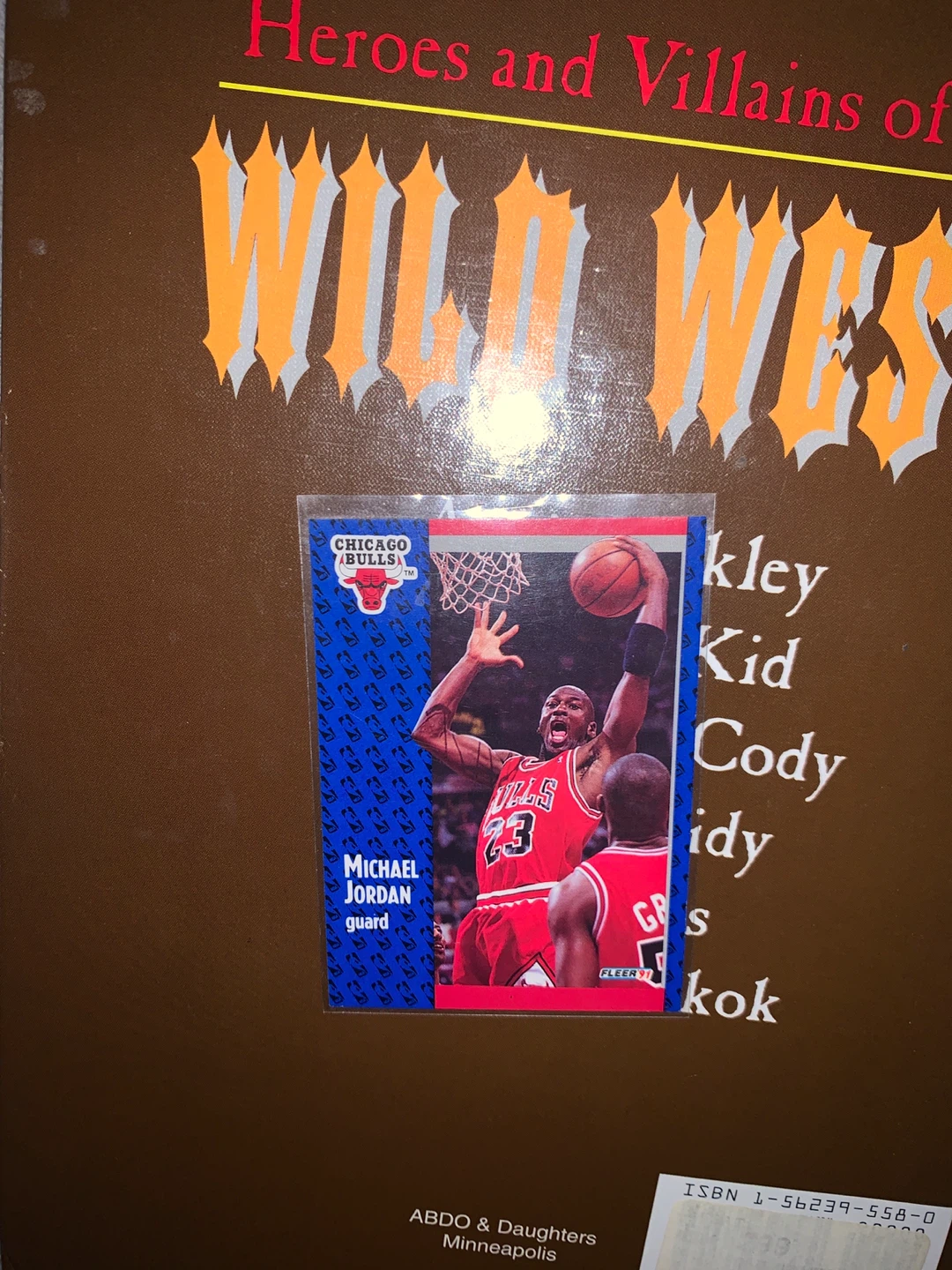Fleer Michael Jordan Chicago Bulls Basketball Card - photo 2