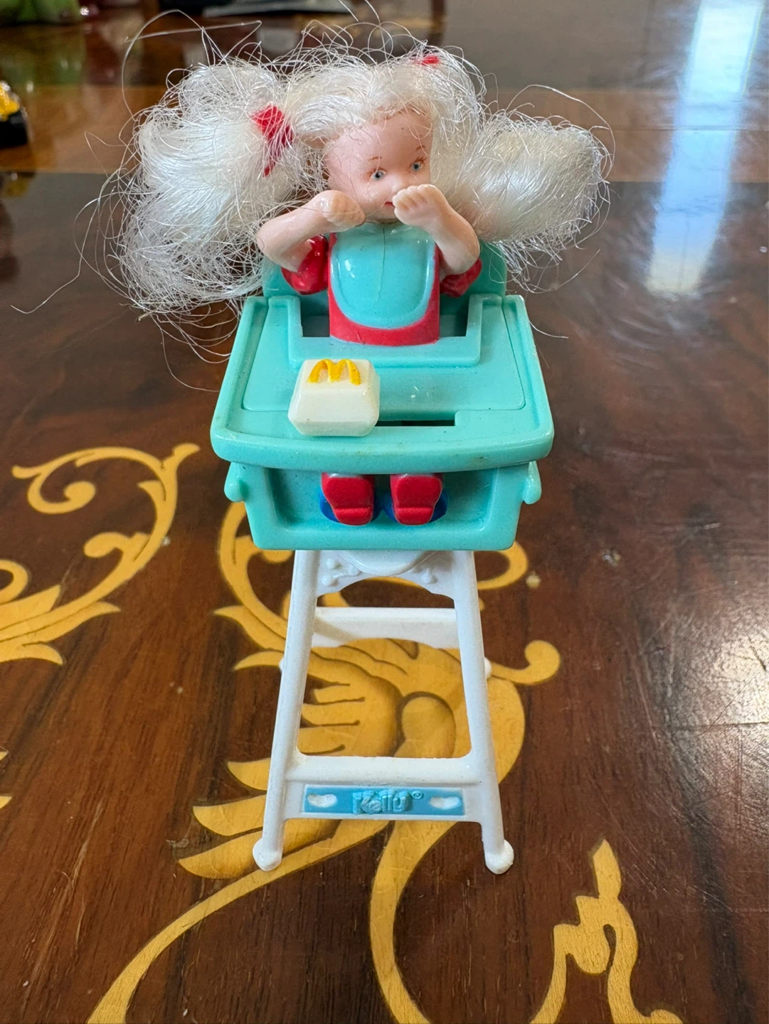 Barbie Kelly Doll with High Chair and Food Toy - photo 2