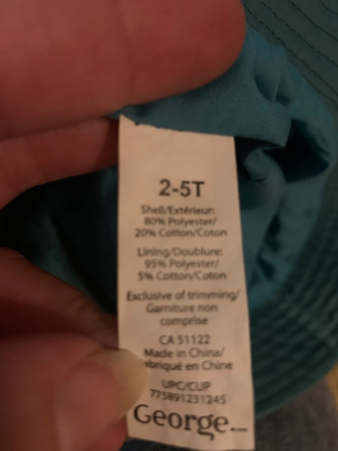George Bucket Hat 2-5T - photo 2
