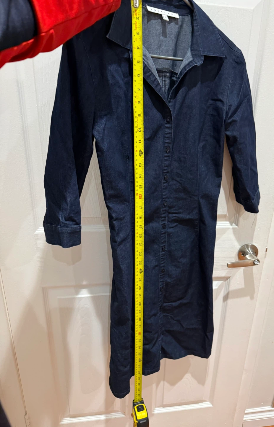 Denim Shirt Dress - photo 4