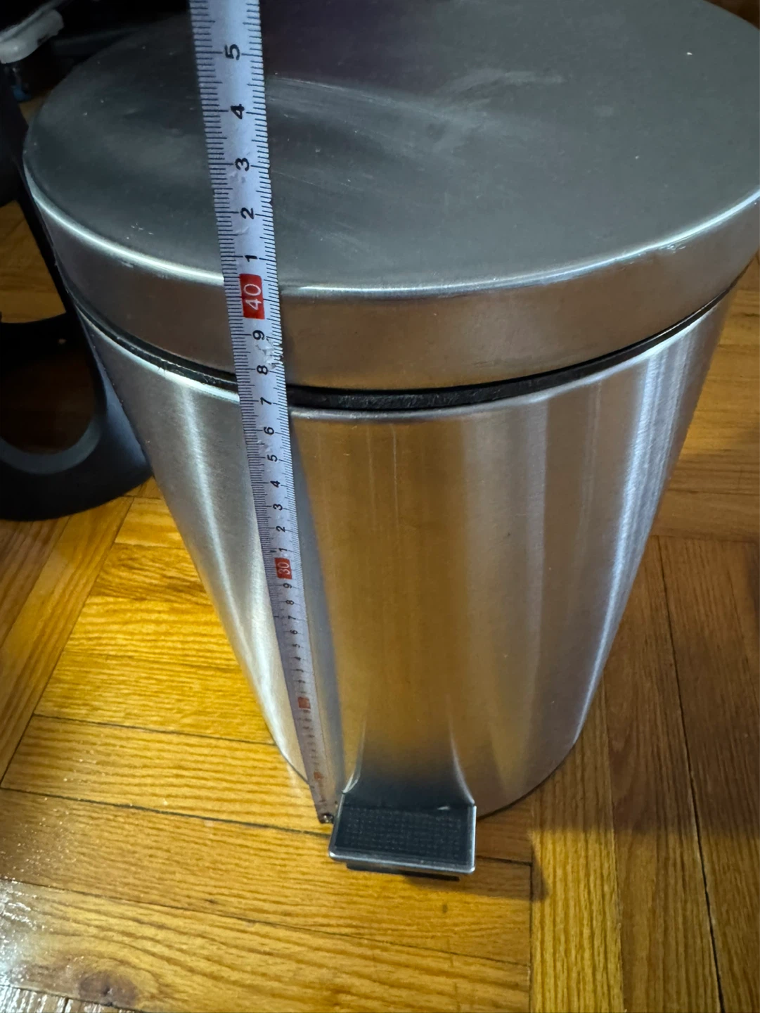 Stainless Steel Step Trash Can - photo 3