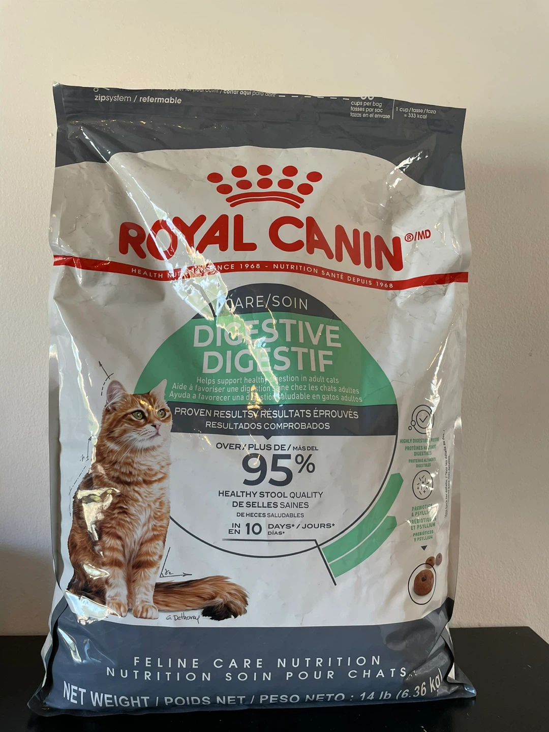 14lbs Big Bag Royal Canin Cat Food-Digestive - photo 2