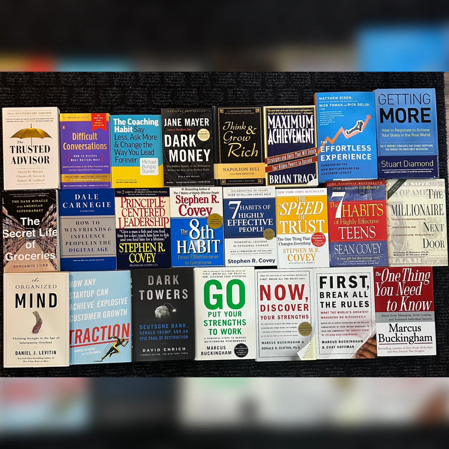 Seriously strong leadership / communication / business books